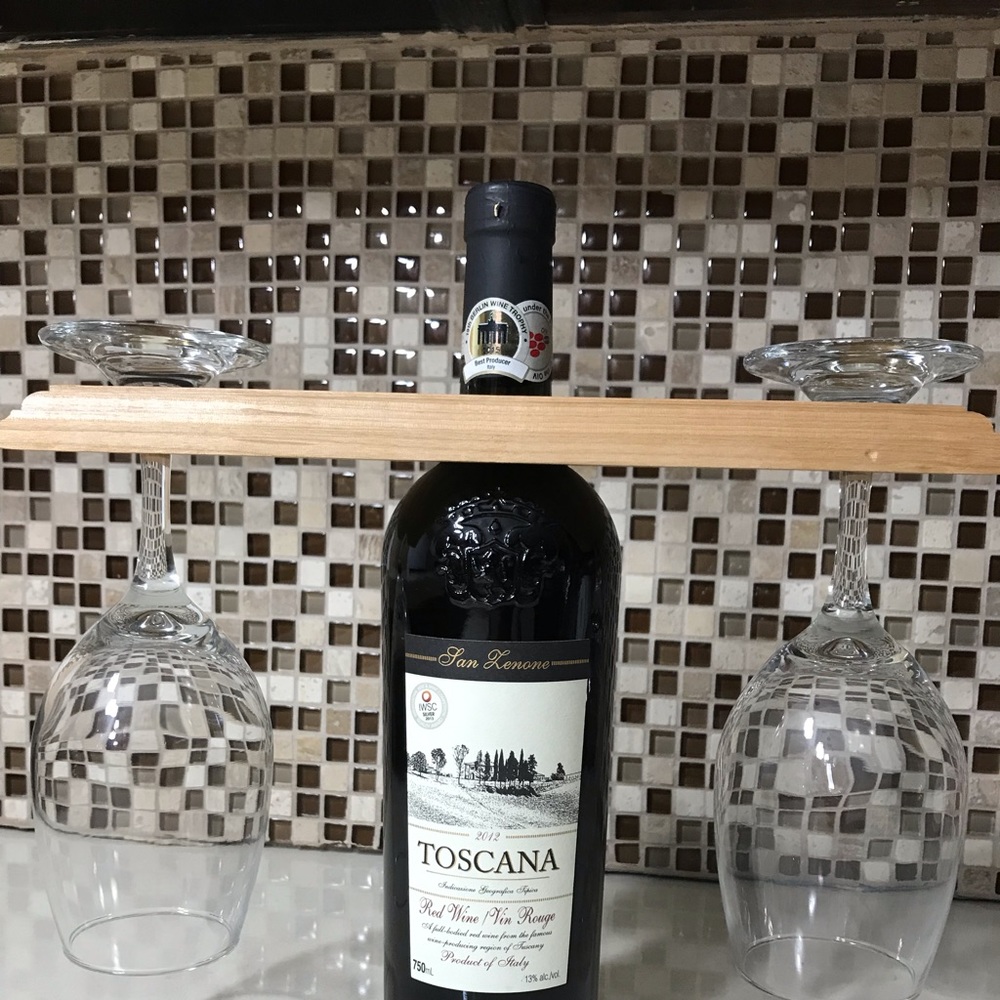 Wood wine rack 🎁